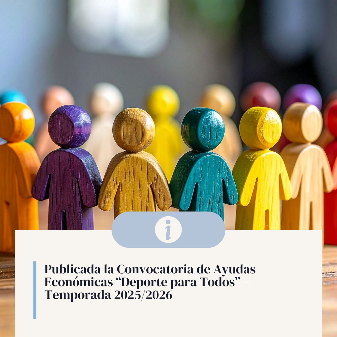 Publicada la Convocatoria de Ayudas Económicas “Deporte para Todos ...